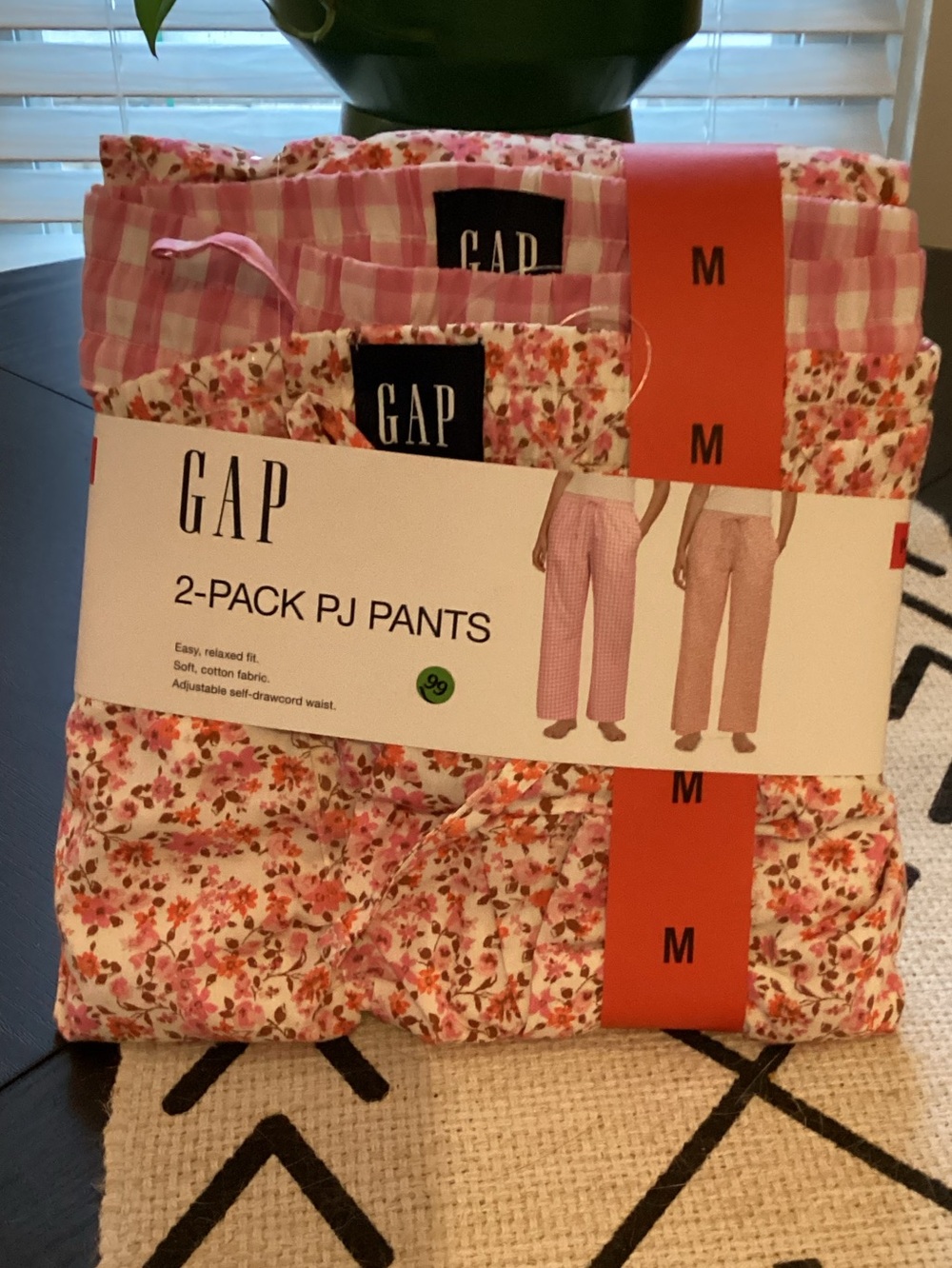 GAP Pink Floral & Pink Gingham - 2-Pack